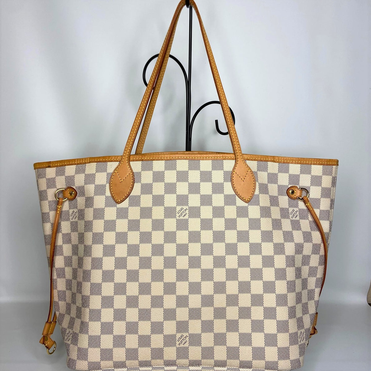 LOUIS VUITTON NEVERFULL MM WITH POUCH - 💯 AUTHENTIC - N41358